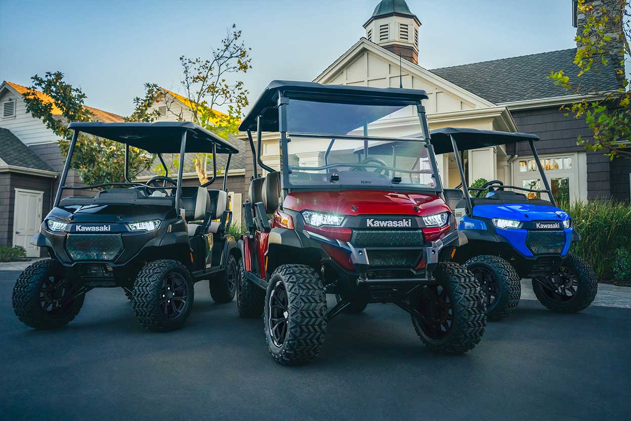 New Kawasaki NAV Golf Cart