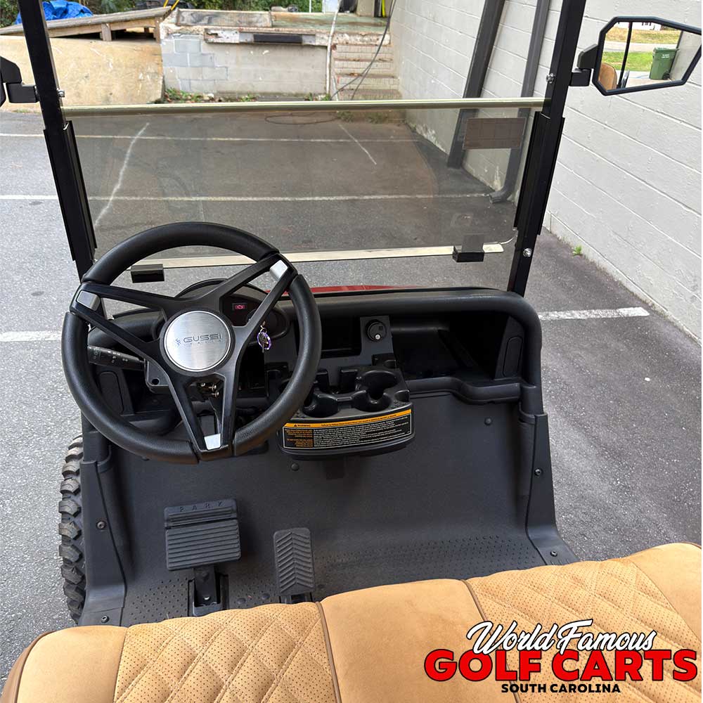 2020 EZGO RXV (gas EFI) Red - Image 5