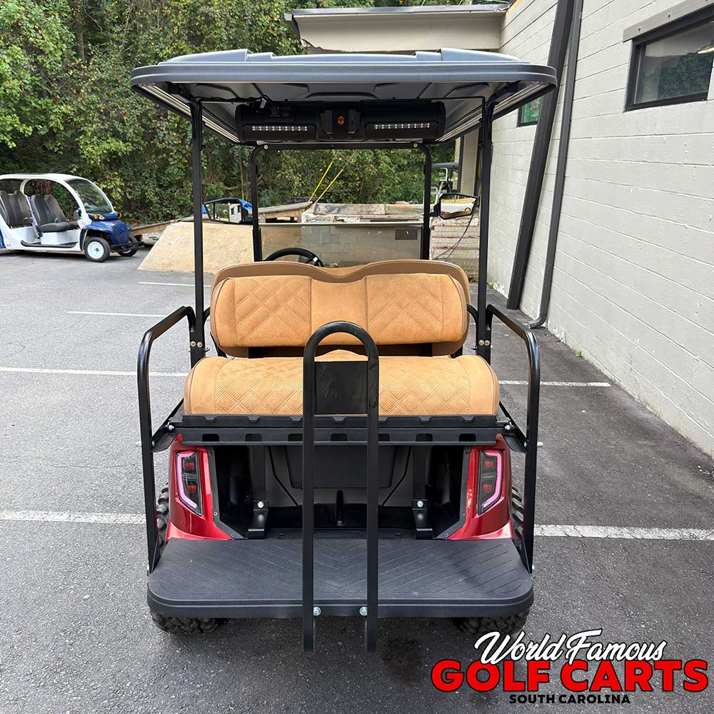 2020 EZGO RXV (gas EFI) Red - Image 6