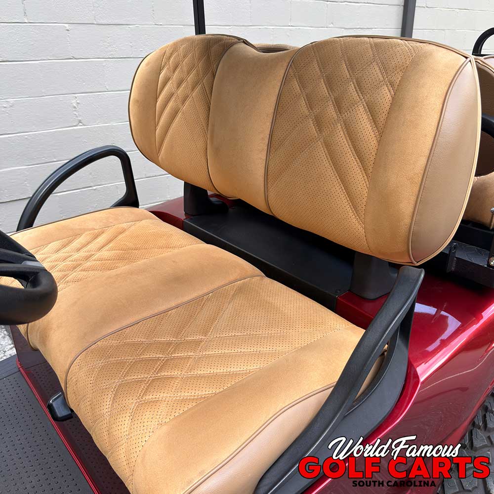 2020 EZGO RXV (gas EFI) Red - Image 4